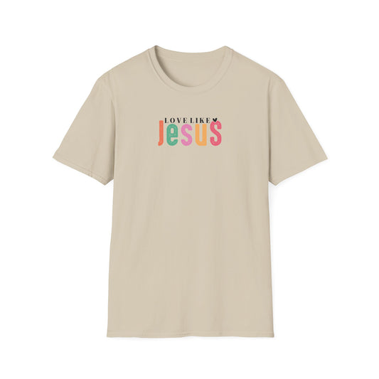 "Love Like Jesus" Unisex Softstyle T-Shirt