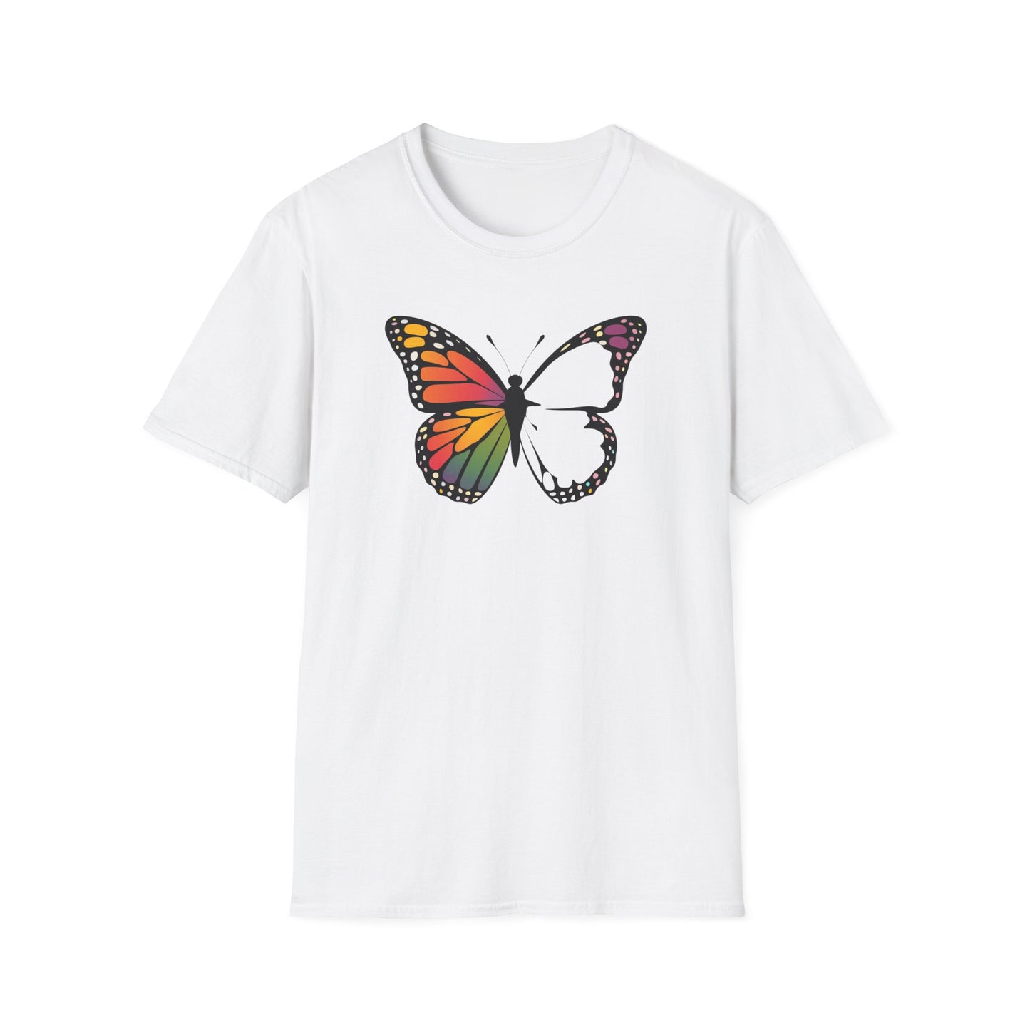 Bold & Colorful “New in Christ” Bible Verse Tee Unisex Softstyle T-Shirt