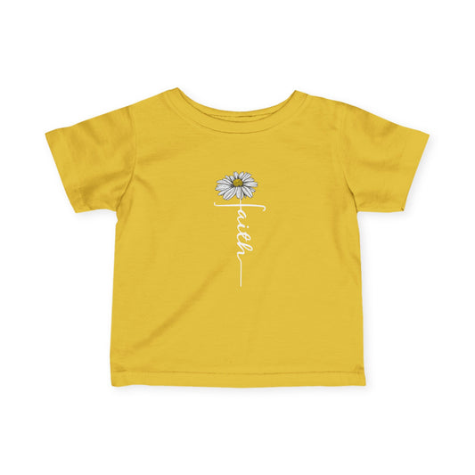 Faith Flower - Infant Fine Jersey Tee
