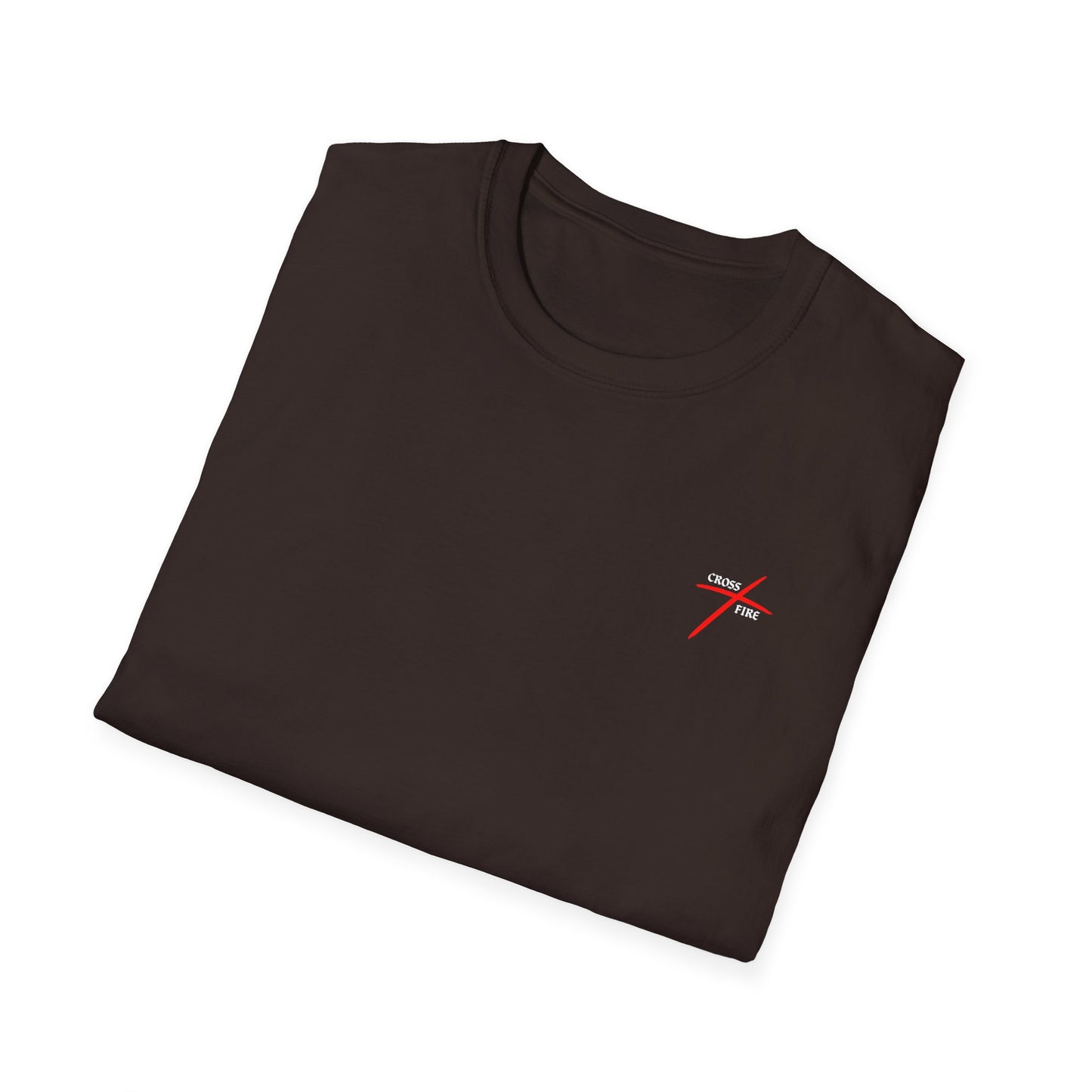 "Man of Faith" Back Print Unisex Softstyle T-Shirt