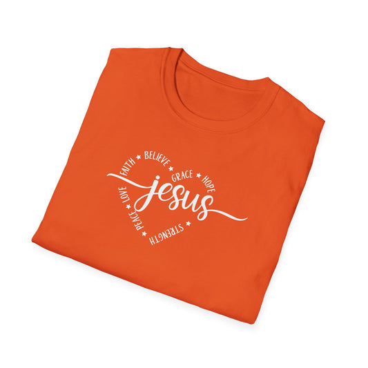 Heart-Jesus Unisex Softstyle T-Shirt
