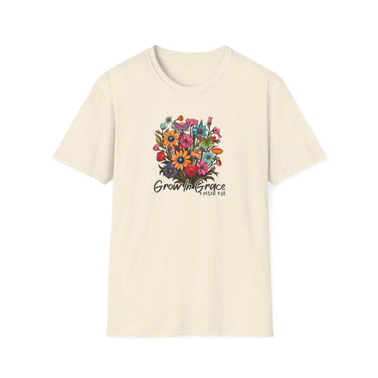 "Grow in Grace" - Unisex Softstyle T-Shirt