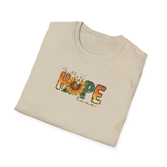 Faith Hope Love - Unisex Softstyle T-Shirt