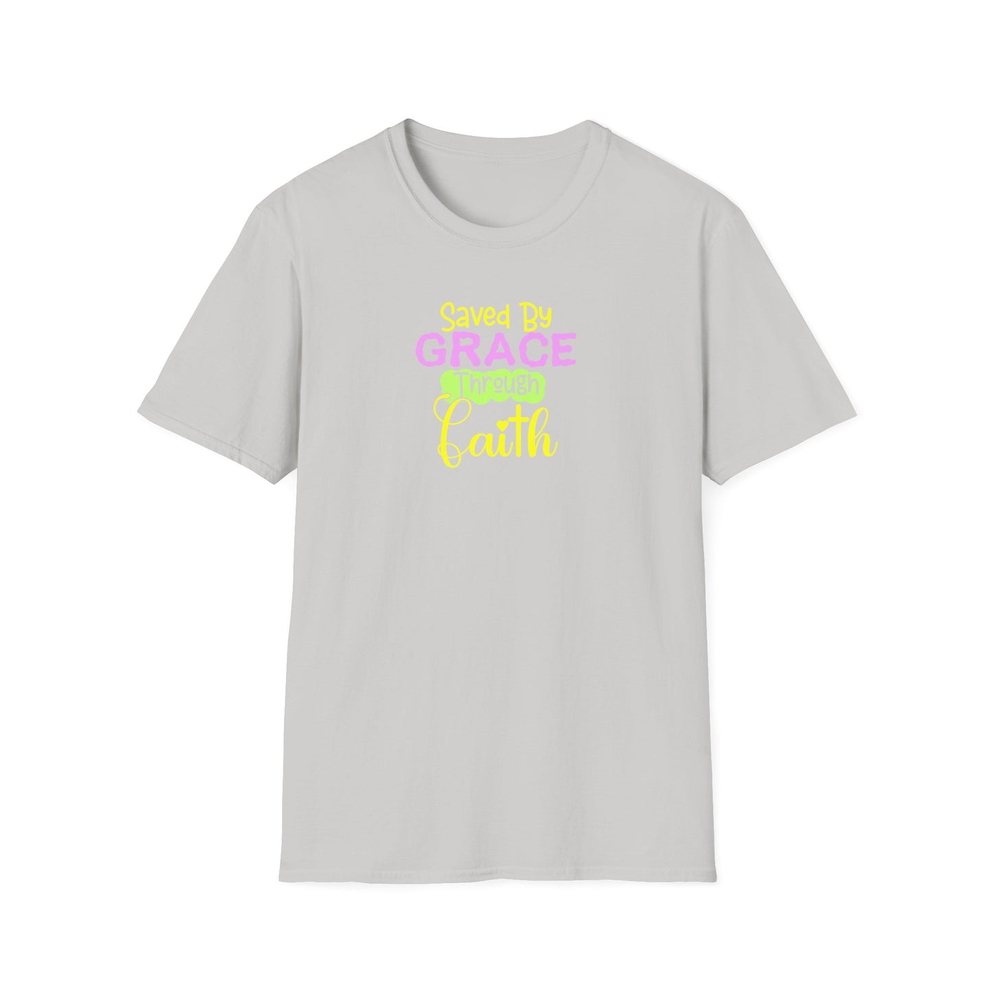 "Saved by Grace Through Faith" Unisex Softstyle T-Shirt
