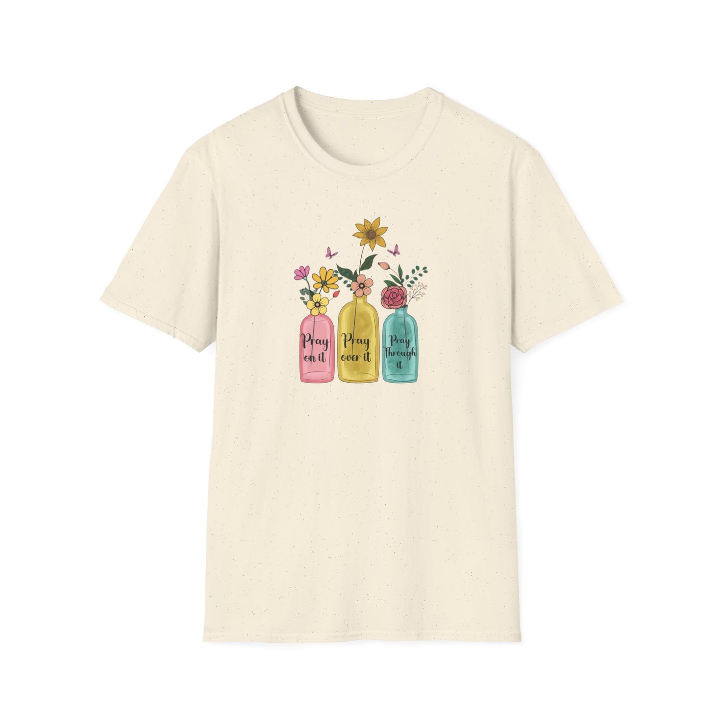 Jars of Flowers Unisex Softstyle T-Shirt
