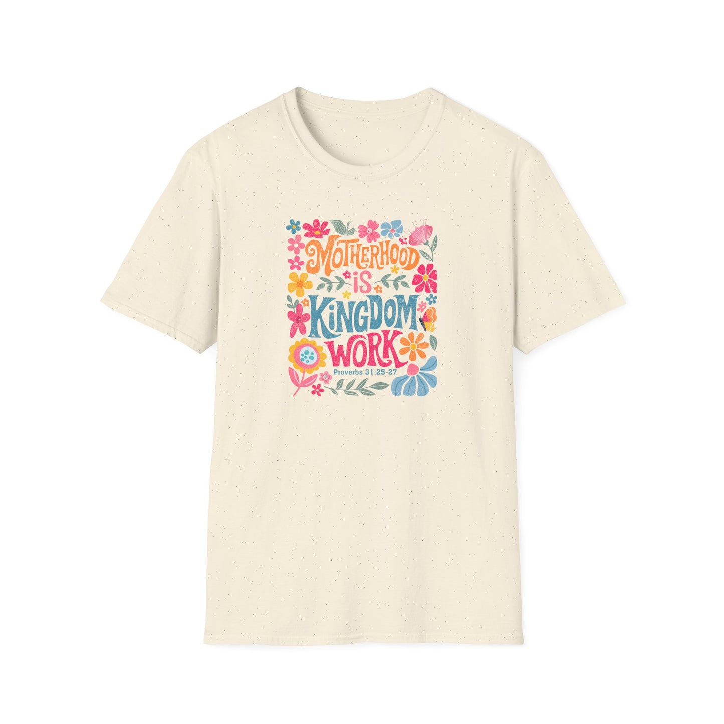 Motherhood is Kingdom Work Softstyle T-Shirt