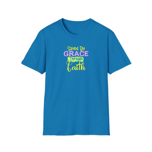 "Saved by Grace Through Faith" Unisex Softstyle T-Shirt