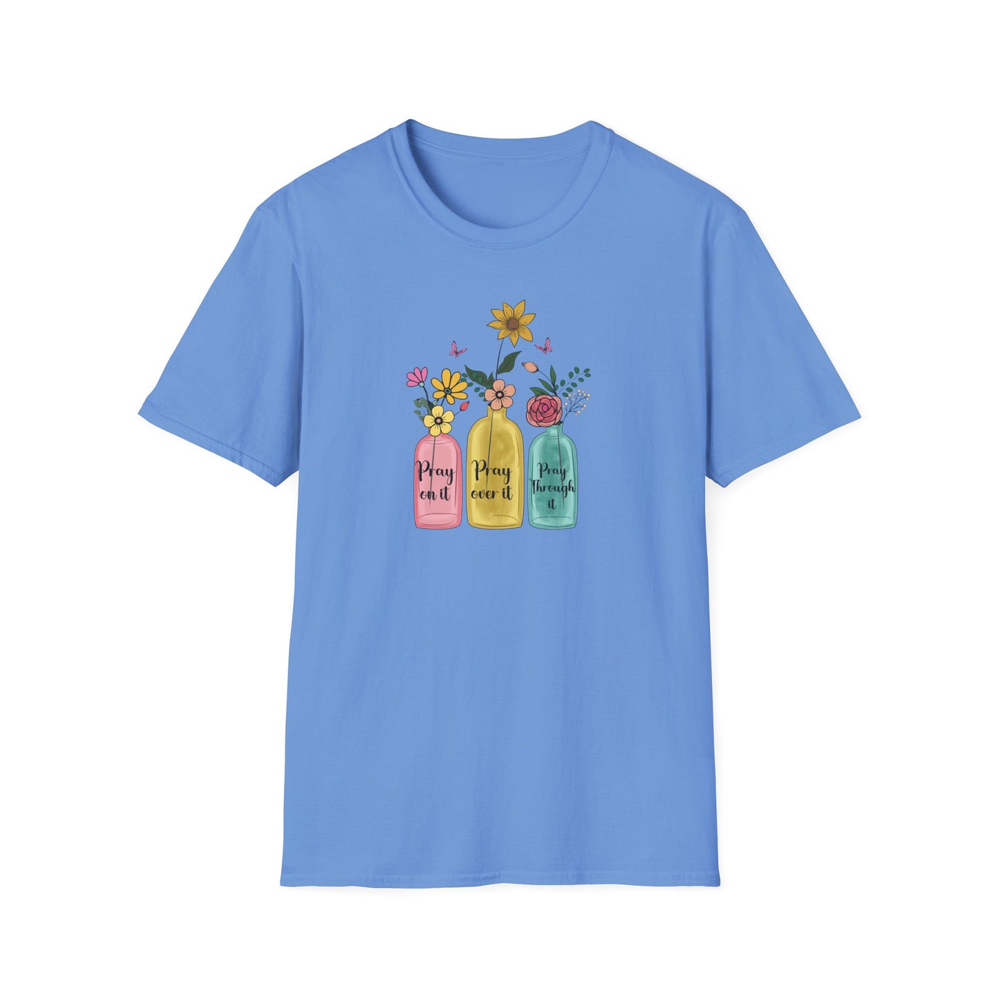 Jars of Flowers Unisex Softstyle T-Shirt