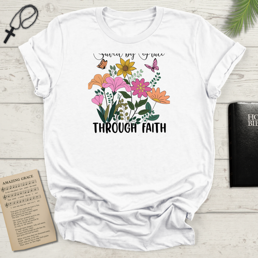 "Saved By Grace" Unisex Softstyle T-Shirt