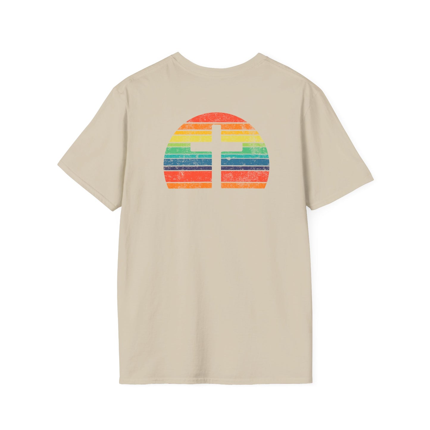Retro Cross - Unisex Softstyle T-Shirt