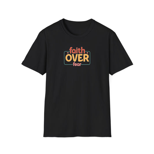 Faith Over Fear 2 Unisex Softstyle T-Shirt