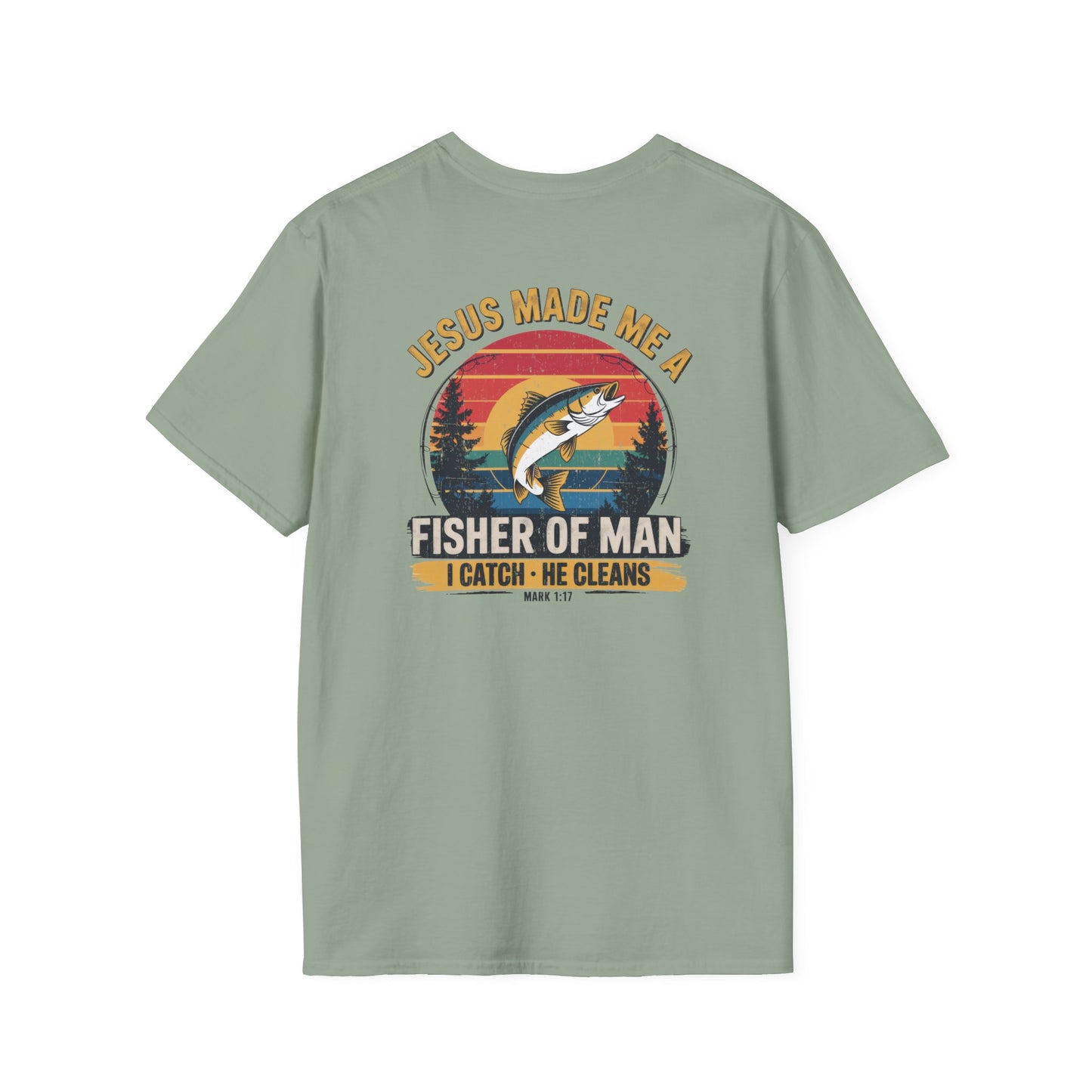 "Fisher of Man" - Softstyle T-Shirt