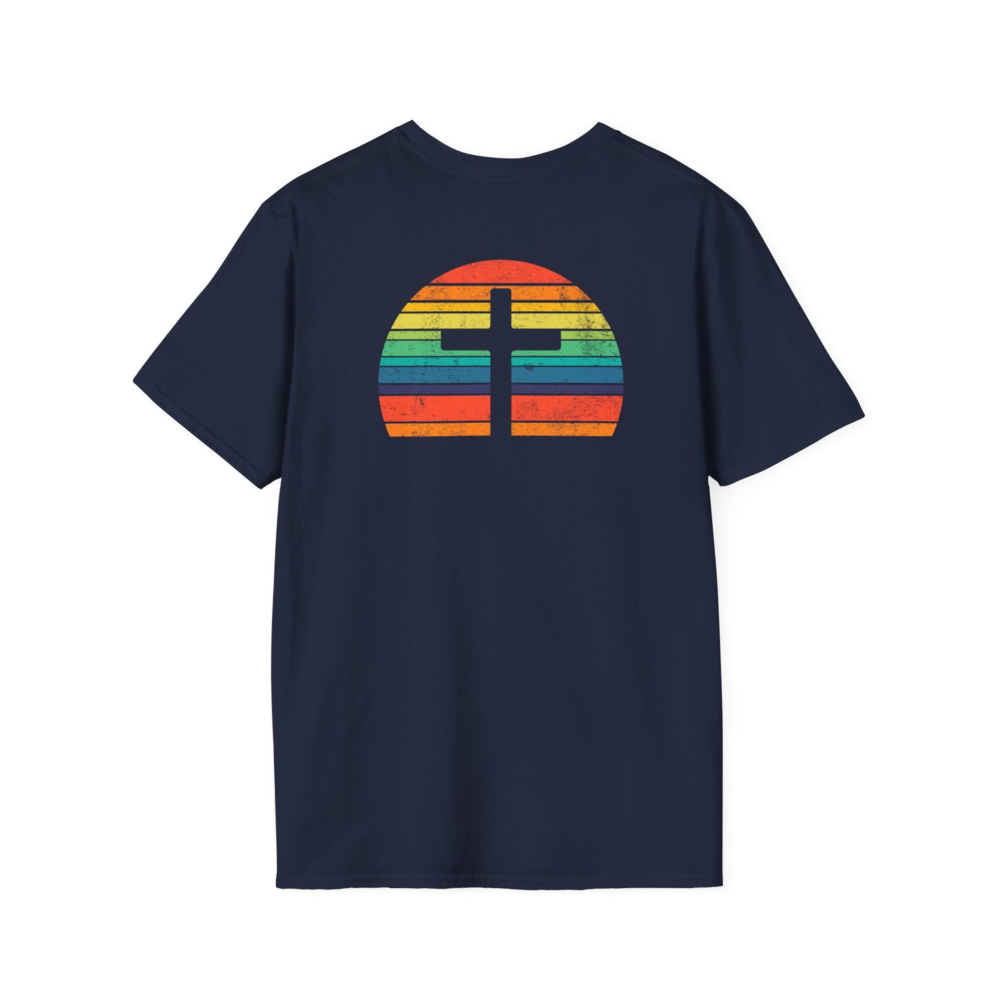Retro Cross - Unisex Softstyle T-Shirt