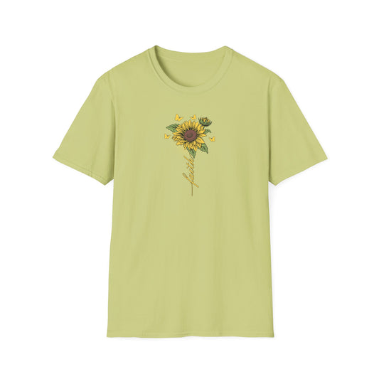 Faith Flower Unisex Softstyle T-Shirt