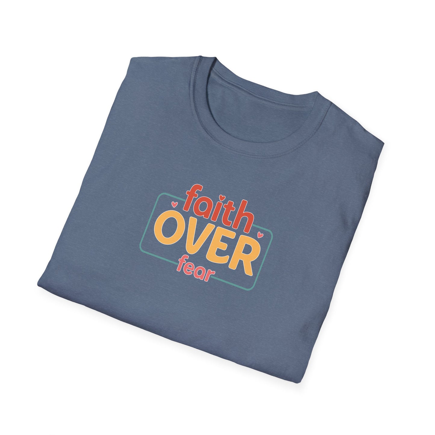 Faith Over Fear 2 Unisex Softstyle T-Shirt