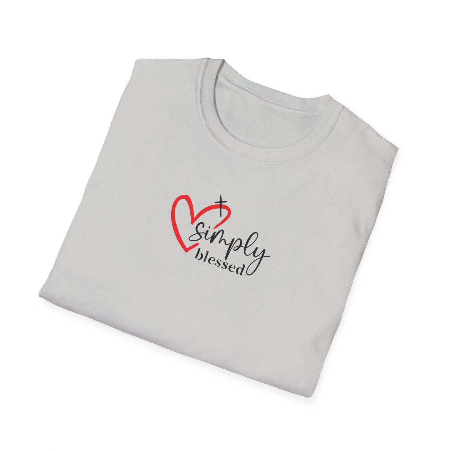 "Simply Blessed" Unisex Softstyle T-Shirt