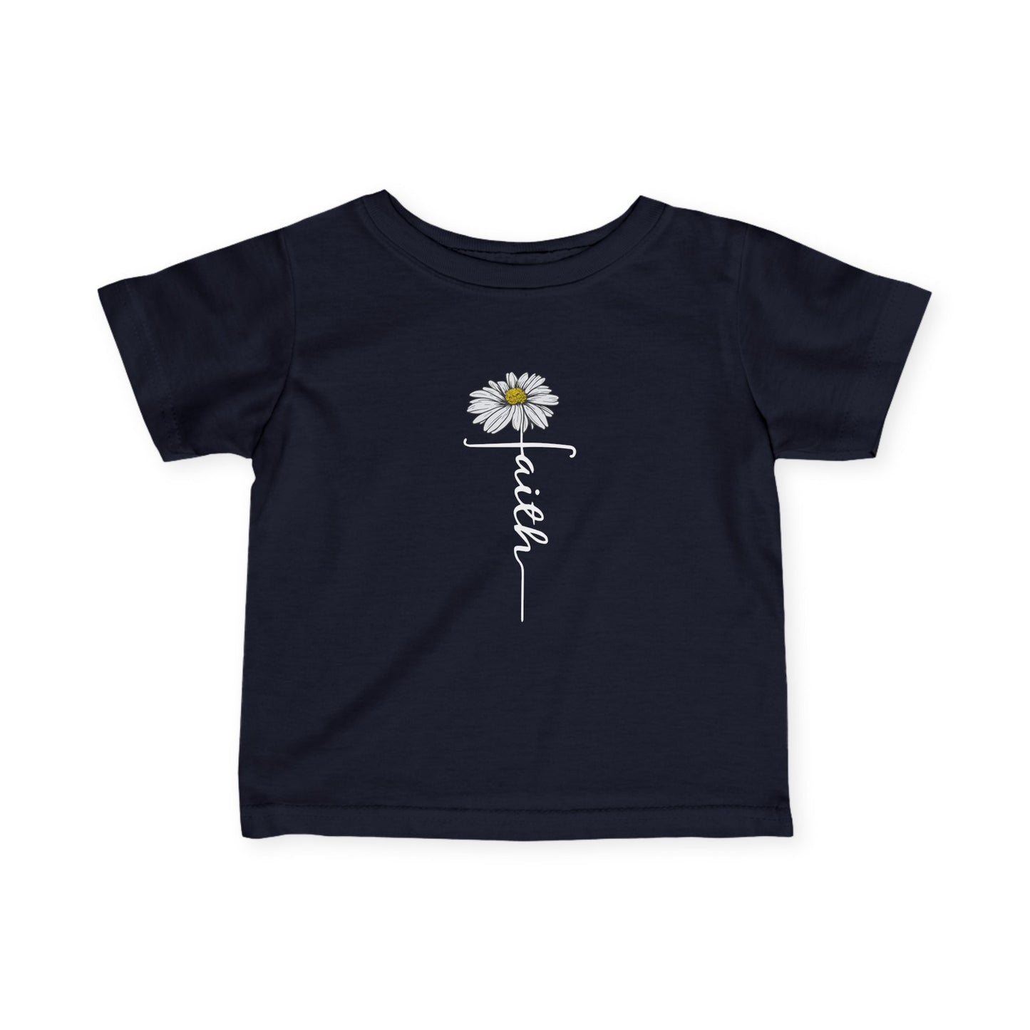 Faith Flower - Infant Fine Jersey Tee