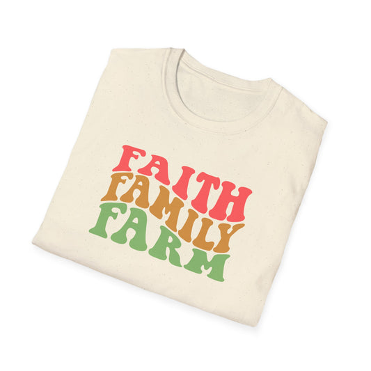 Faith Family Farm Unisex Softstyle T-Shirt