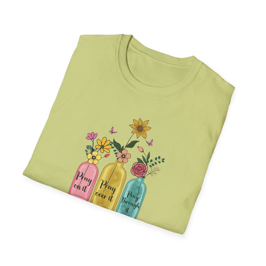 Jars of Flowers Unisex Softstyle T-Shirt