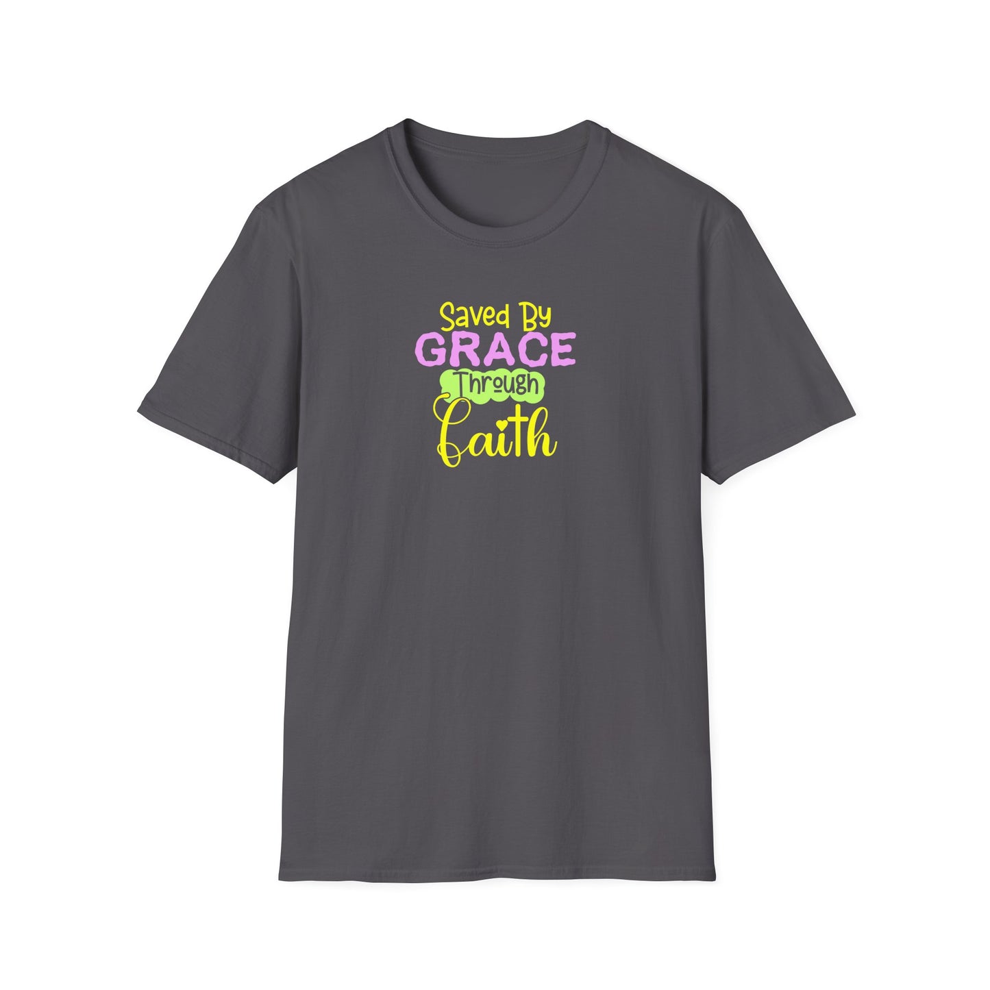 "Saved by Grace Through Faith" Unisex Softstyle T-Shirt