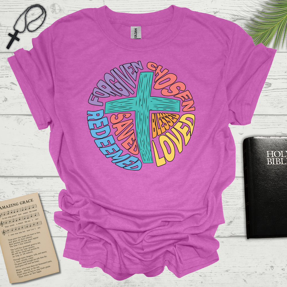 Cross Word Circle - Heather Radiant Orchid