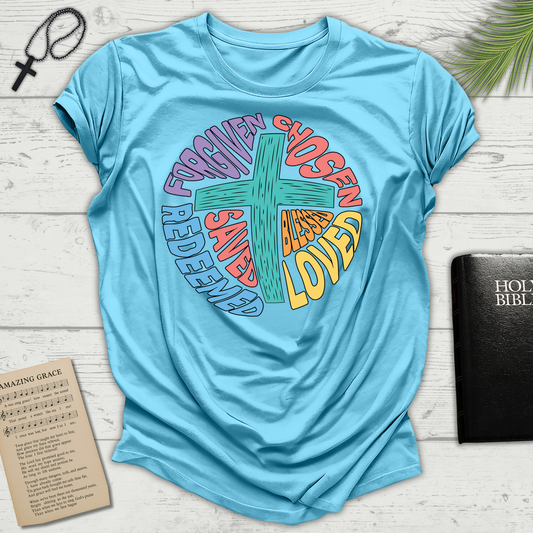 Cross Word Circle - Sky