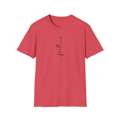 Faith Flower Unisex Softstyle T-Shirt