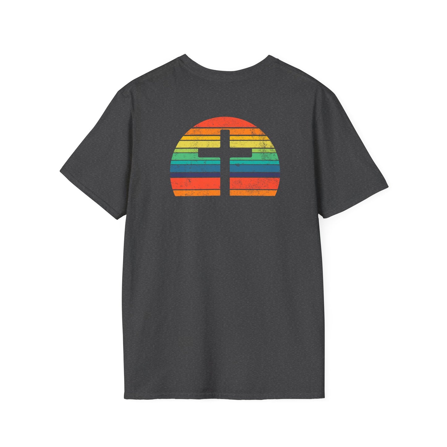 Retro Cross - Unisex Softstyle T-Shirt