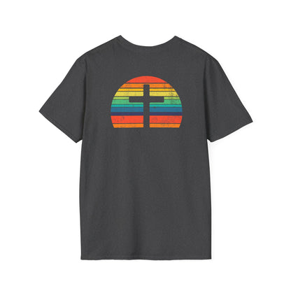 Retro Cross - Unisex Softstyle T-Shirt