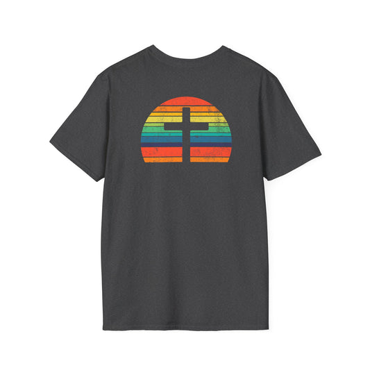 Retro Cross - Unisex Softstyle T-Shirt