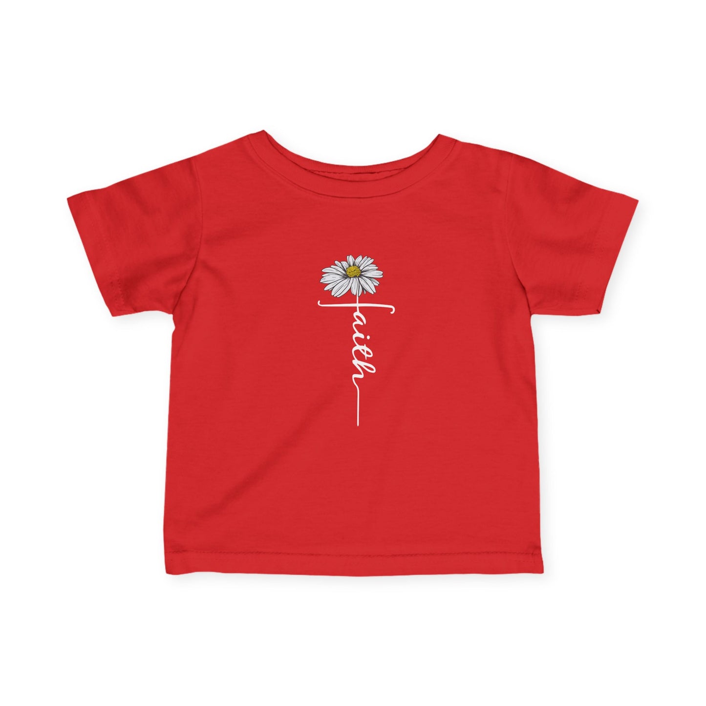 Faith Flower - Infant Fine Jersey Tee