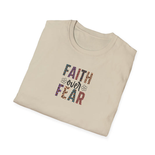 "Faith Over Fear" Unisex Softstyle T-Shirt
