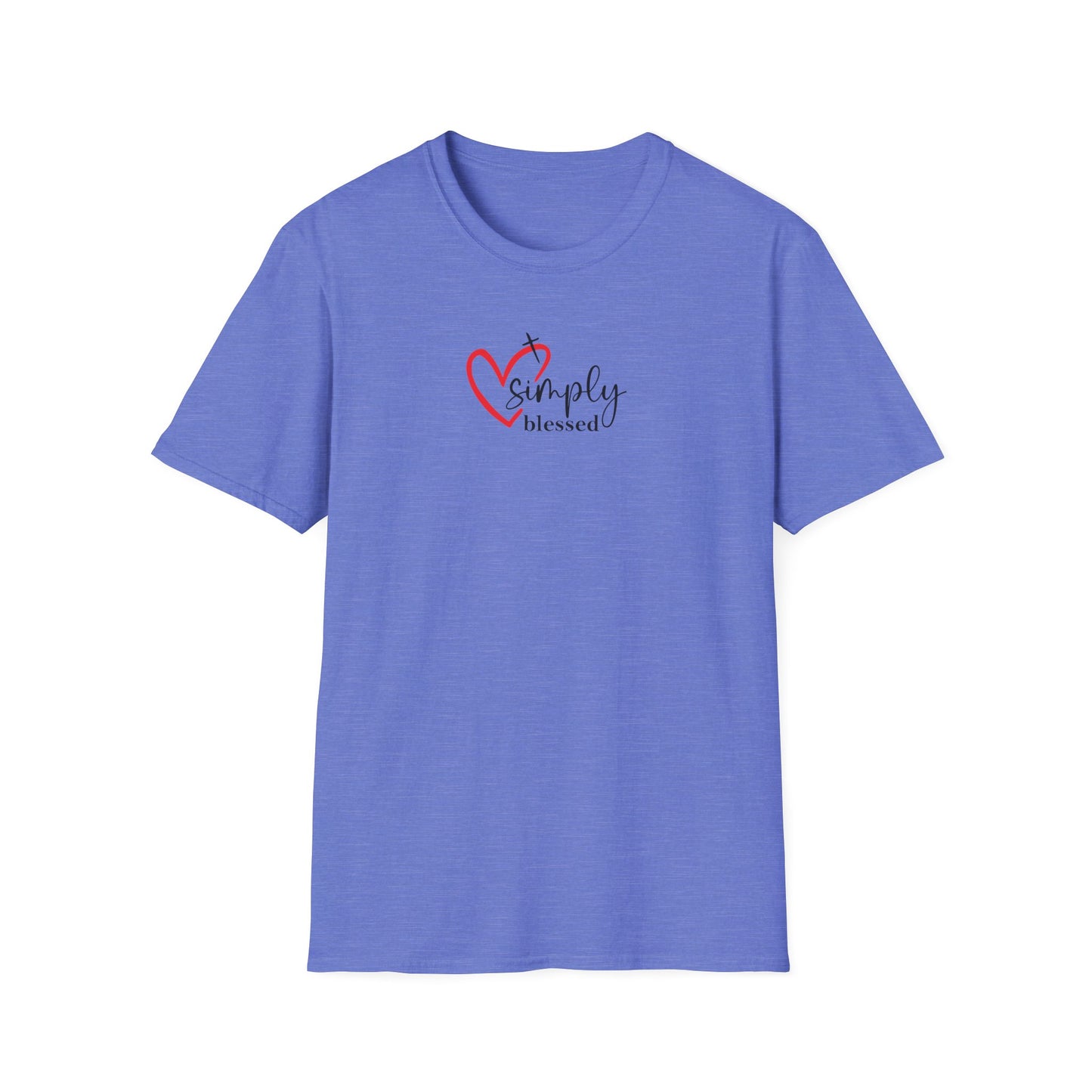 "Simply Blessed" Unisex Softstyle T-Shirt