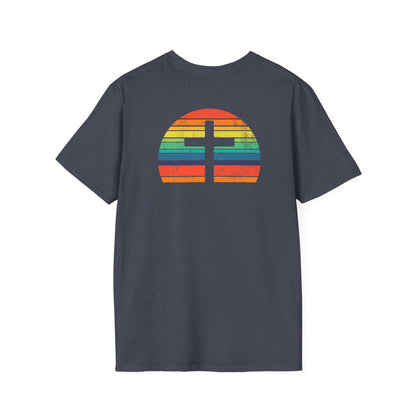 Retro Cross - Unisex Softstyle T-Shirt