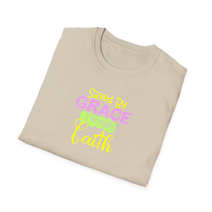 "Saved by Grace Through Faith" Unisex Softstyle T-Shirt