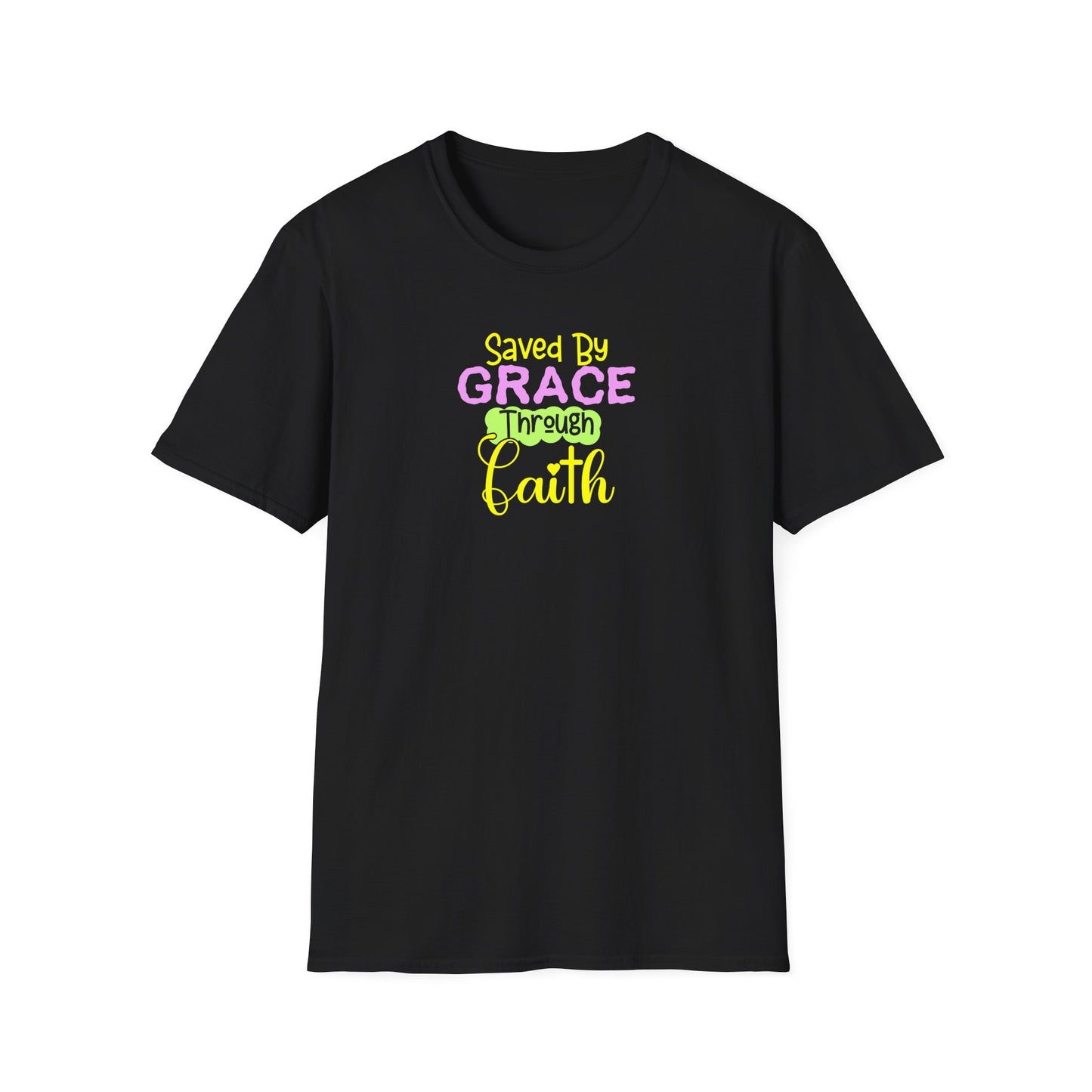 "Saved by Grace Through Faith" Unisex Softstyle T-Shirt