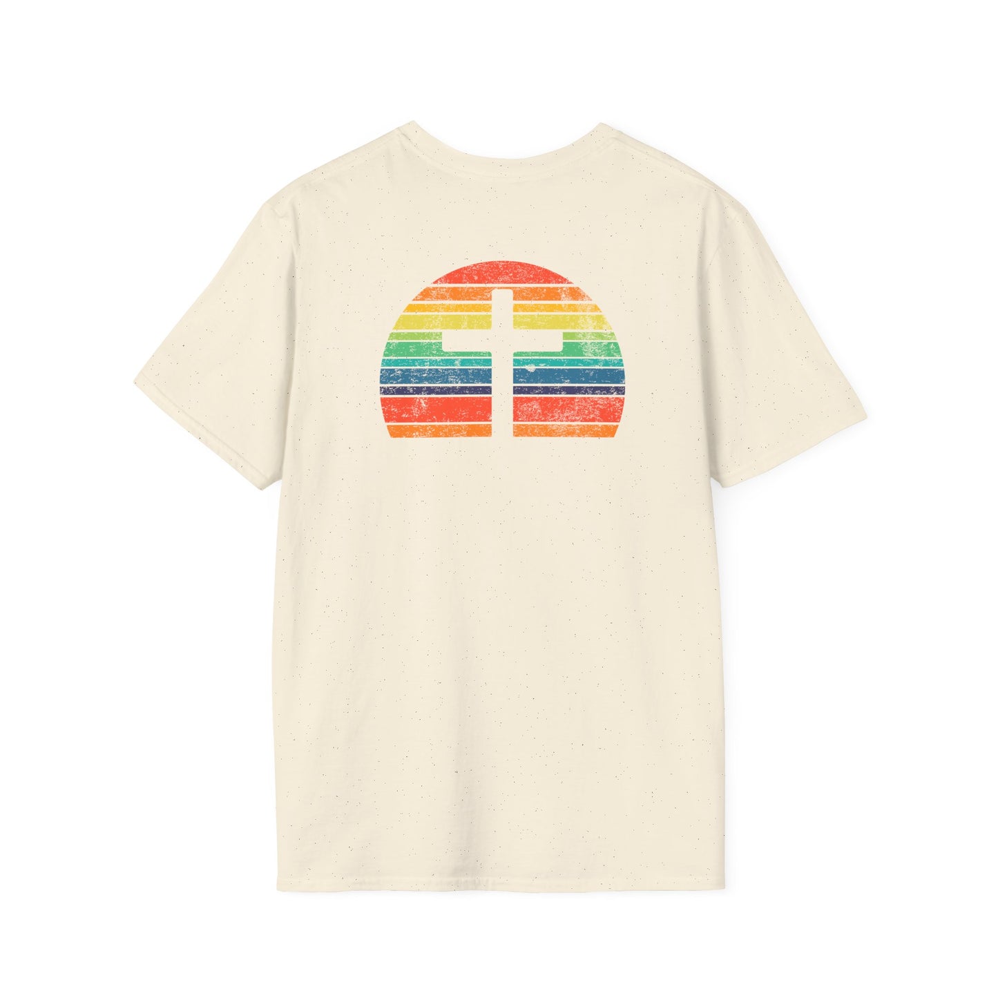 Retro Cross - Unisex Softstyle T-Shirt