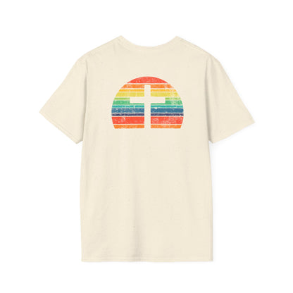 Retro Cross - Unisex Softstyle T-Shirt
