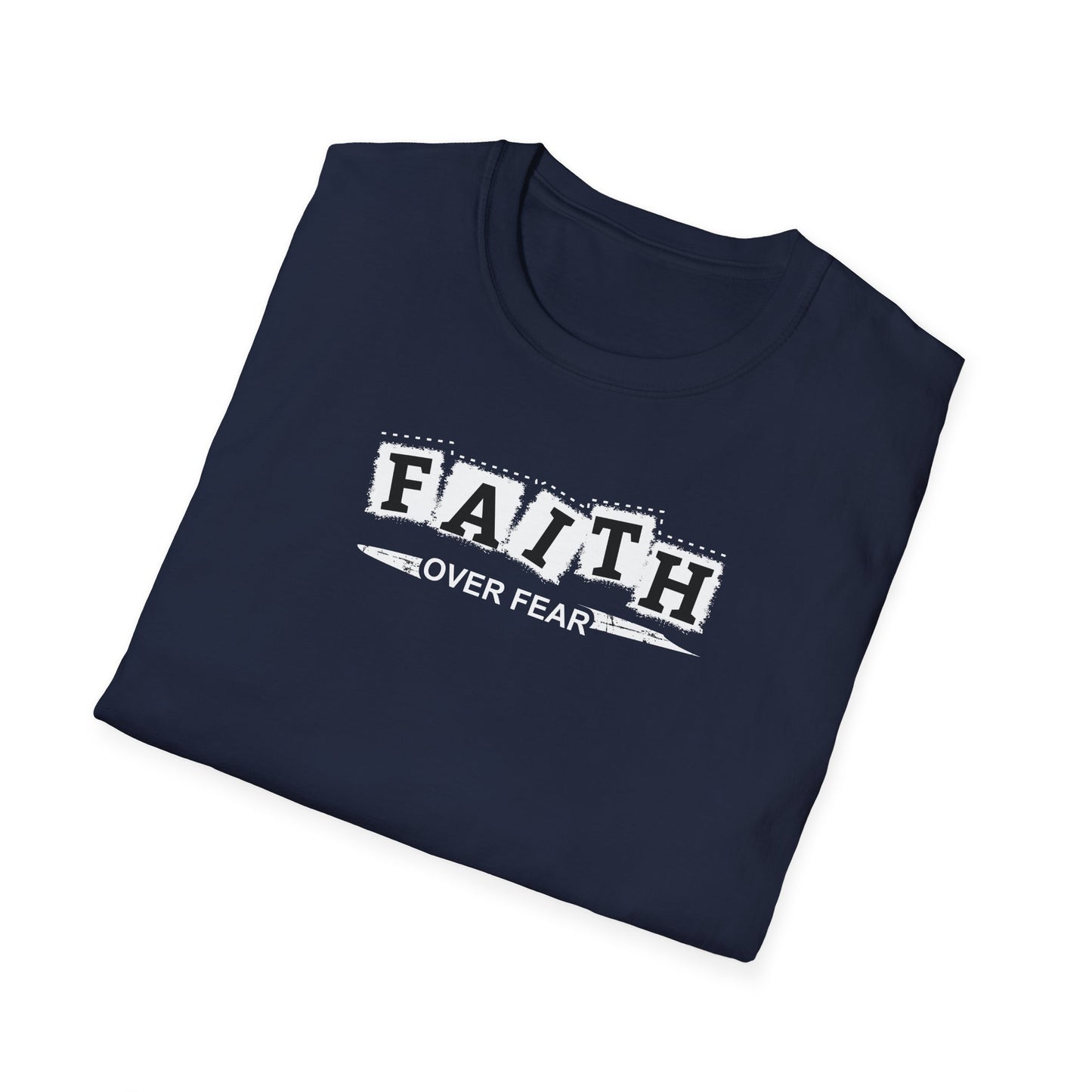 "Faith Over Fear" Unisex Softstyle T-Shirt