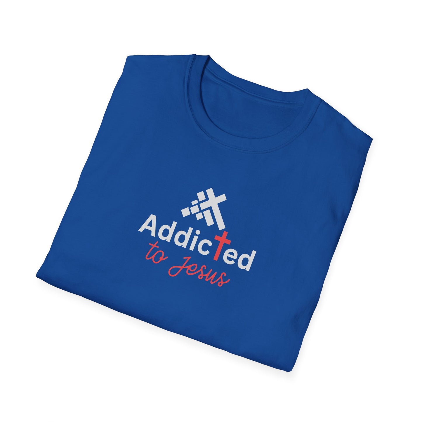 "Addicted To Jesus" Unisex Softstyle T-Shirt