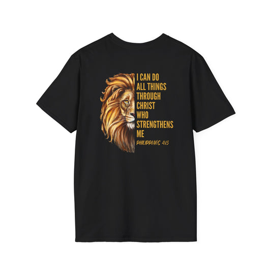 "I Can Do All Things Through Christ" - Unisex Softstyle T-Shirt