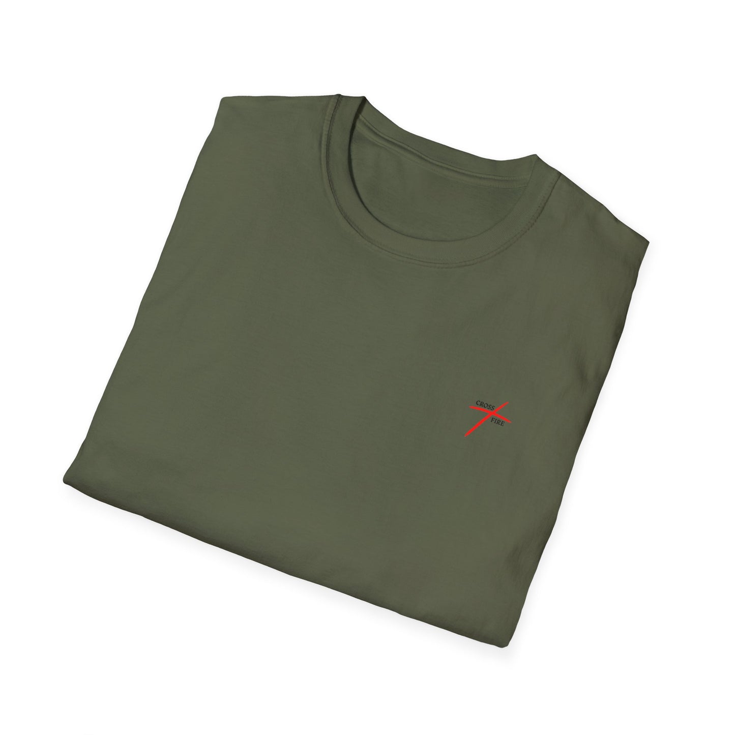 "Rooted In Christ" Back Print Unisex Softstyle T-Shirt
