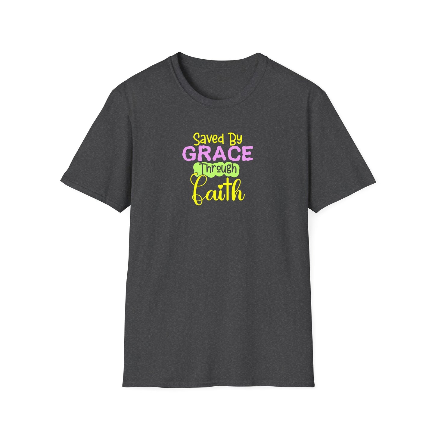 "Saved by Grace Through Faith" Unisex Softstyle T-Shirt