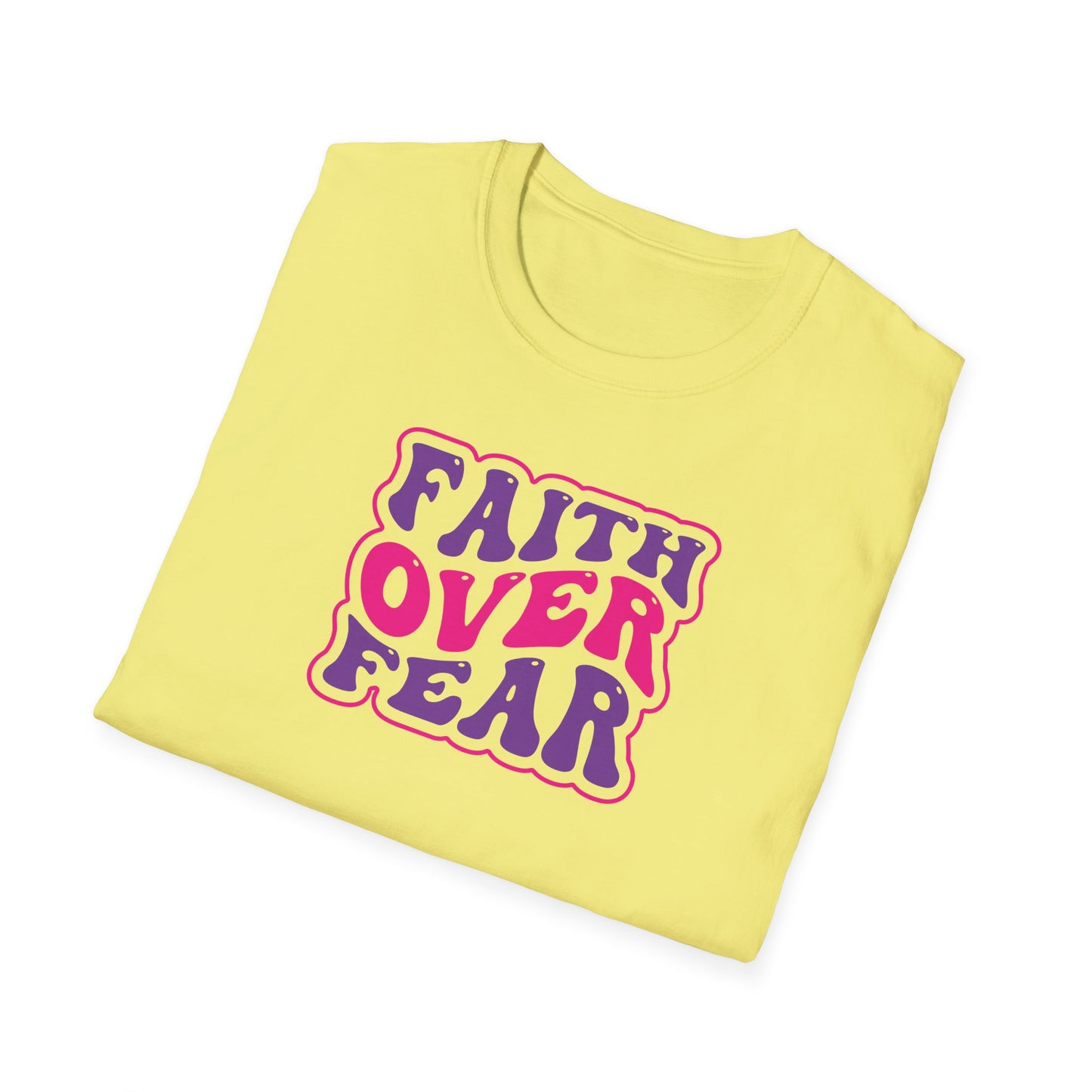 "Faith Over Fear" Unisex Softstyle T-Shirt