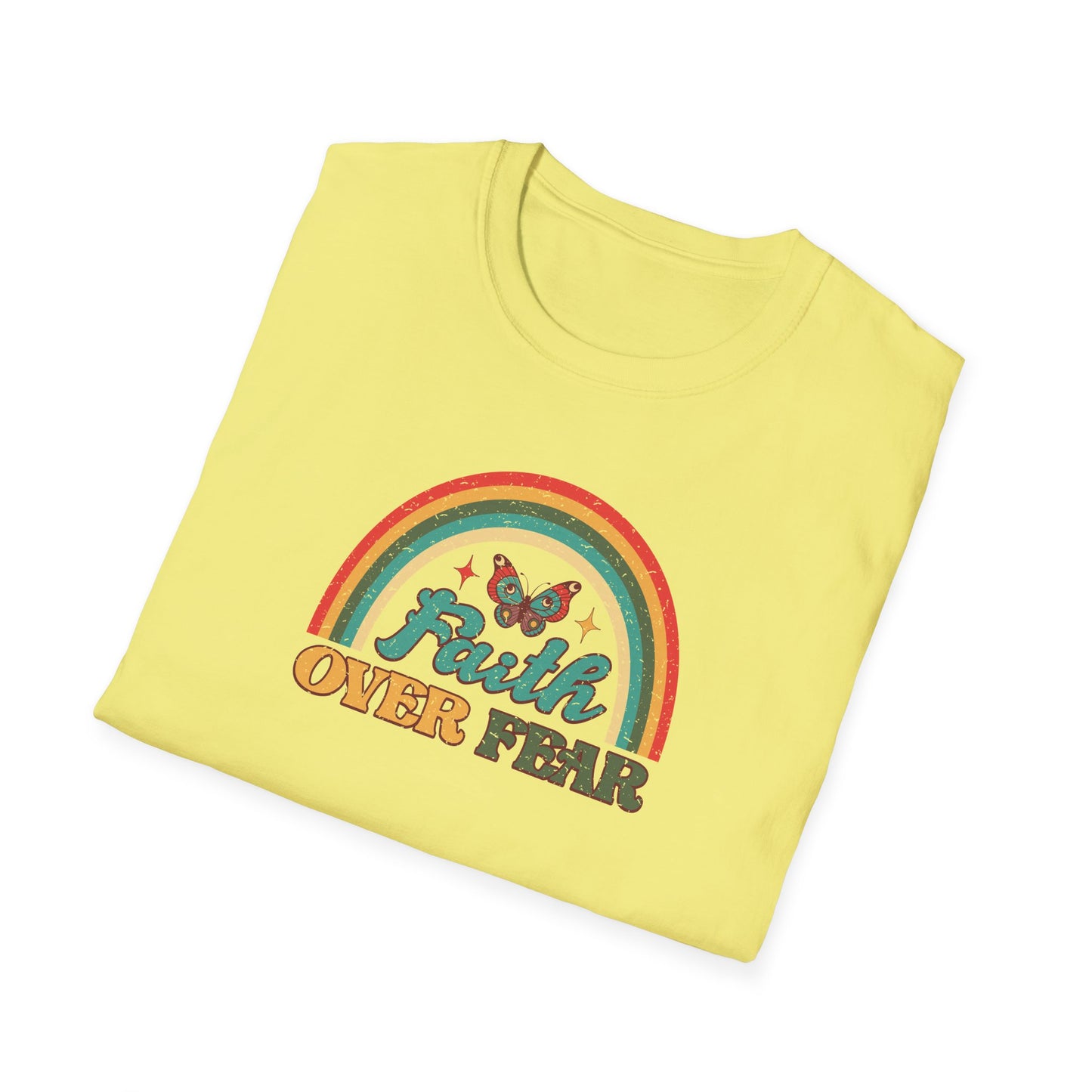 "Faith Over Fear" Unisex Softstyle T-Shirt