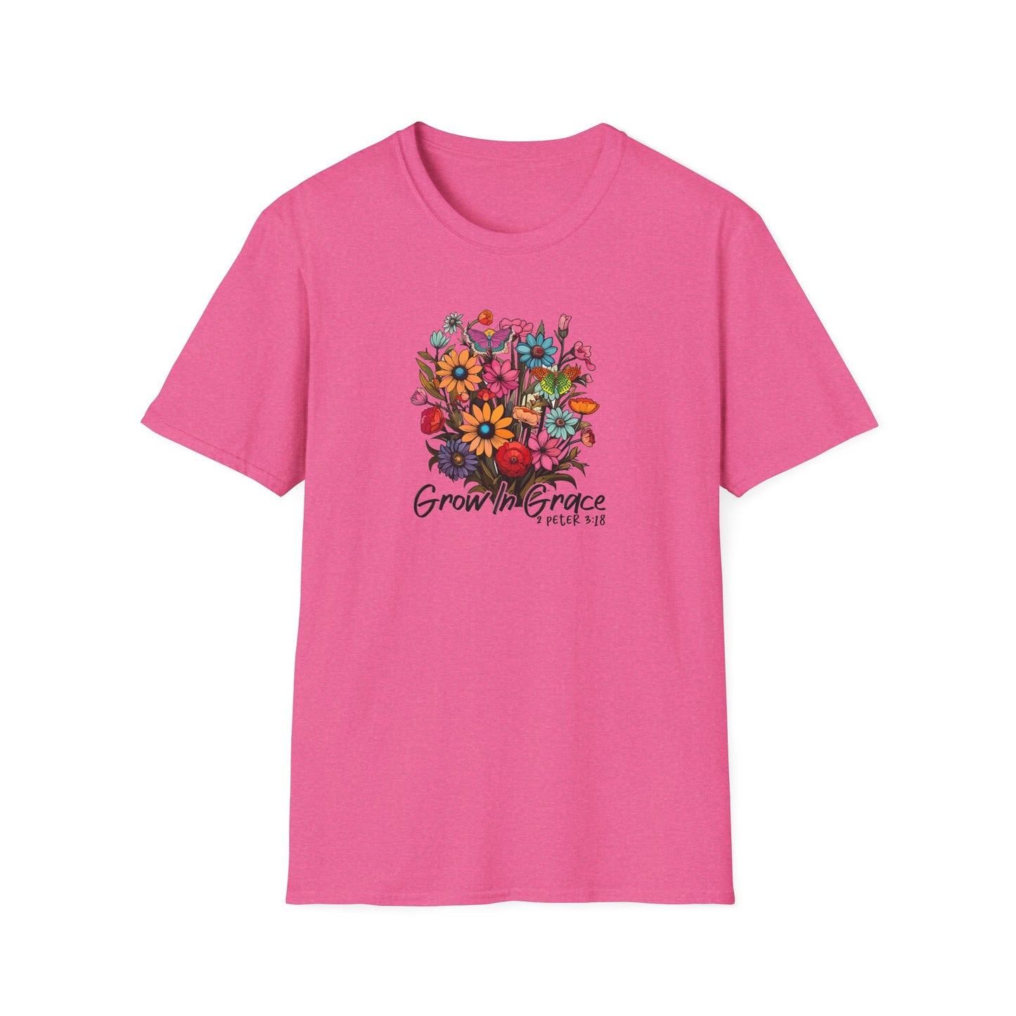 "Grow in Grace" - Unisex Softstyle T-Shirt
