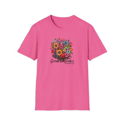 "Grow in Grace" - Unisex Softstyle T-Shirt