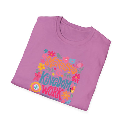 Motherhood is Kingdom Work Softstyle T-Shirt