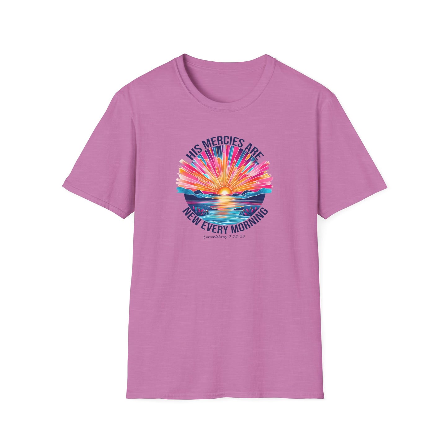 "His Mercies Are New" Unisex Softstyle T-Shirt