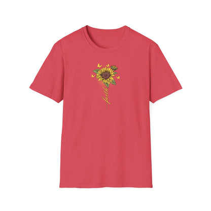 Faith Flower Unisex Softstyle T-Shirt
